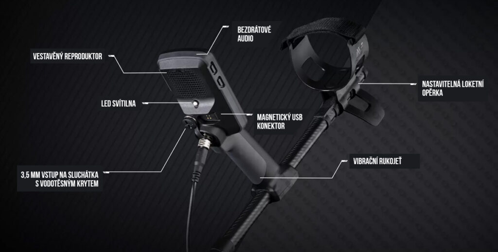 konstrukce jednoho z nejlepších detektorů kovů na trhu - Minelab Equinox 900