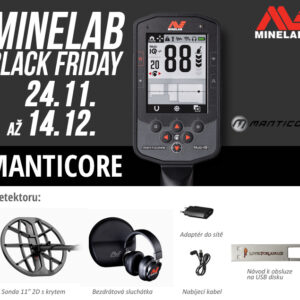 Detektor kovů Minelab Manticore